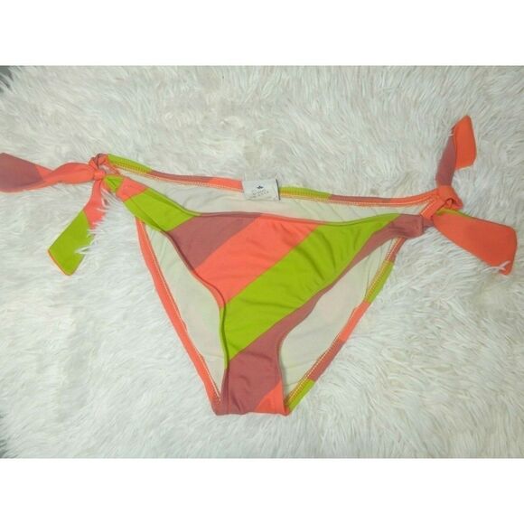 🍷L Space Stripes Side Ties Bikini Bottom Sz  M﻿ - Picture 1 of 6